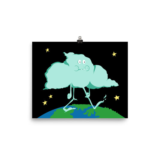 Space Cloud Poster