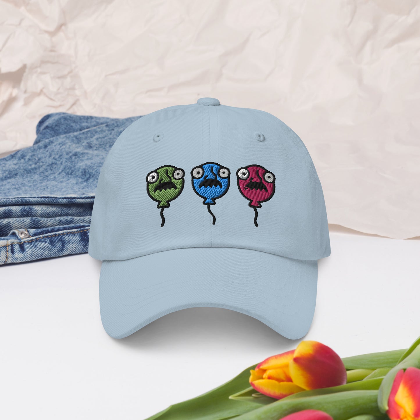 Uncle Balloon Hat - Light Blue