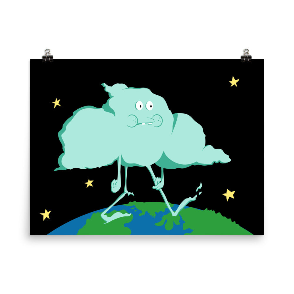 Space Cloud Poster