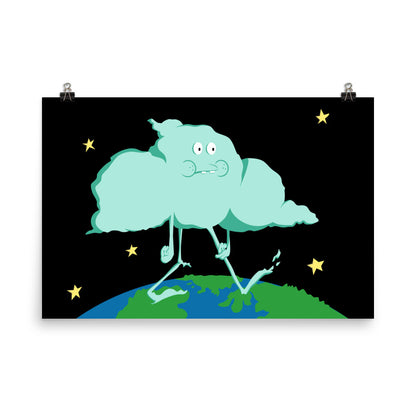 Space Cloud Poster