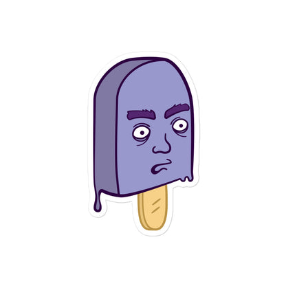 Popsicle Face Sticker